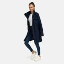 Marikoo Tanokoo Damen Winter Mantel N053 Navy-Größe S - Gr. 36