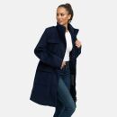 Marikoo Tanokoo Damen Winter Mantel N053 Navy-Größe S - Gr. 36