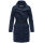 Marikoo Tanokoo Damen Winter Mantel N053 Navy-Größe S - Gr. 36