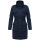 Marikoo Tanokoo Damen Winter Mantel N053 Navy-Größe S - Gr. 36