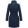 Marikoo Tanokoo Damen Winter Mantel N053 Navy-Größe S - Gr. 36