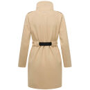 Marikoo Tanokoo Damen Winter Mantel N053 Beige-Größe XXL - Gr. 44