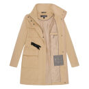 Marikoo Tanokoo Damen Winter Mantel N053 Beige-Größe XXL - Gr. 44