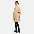 Marikoo Tanokoo Damen Winter Mantel N053 Beige-Größe XXL - Gr. 44