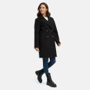 Navahoo Frostjuwel Damen Mantel N045 Schwarz-Größe XXL - Gr. 44