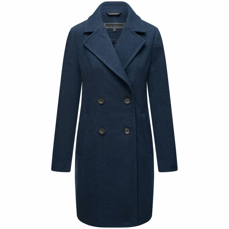 Navahoo Frostjuwel Damen Mantel N045 Navy-Größe XS - Gr. 34