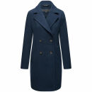 Navahoo Frostjuwel Damen Mantel N045 Navy-Größe XS - Gr. 34