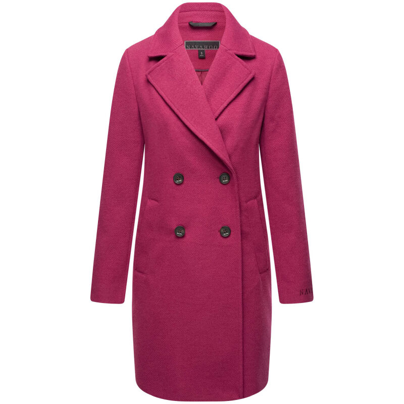 Navahoo Frostjuwel Damen Mantel N045 Berry Wine-Größe S - Gr. 36