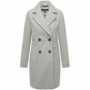 Navahoo Frostjuwel Damen Mantel N045 Grey-Größe M - Gr. 38