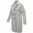 Navahoo Frostjuwel Damen Mantel N045 Grey-Größe M - Gr. 38