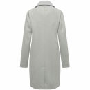Navahoo Frostjuwel Damen Mantel N045 Grey-Größe M - Gr. 38