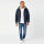 Alessandro Salvarini Herren Winter Jacke mit Teddyfell AS431 Navy-Größe M - Gr. M