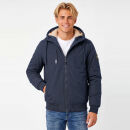 Alessandro Salvarini Herren Winter Jacke mit Teddyfell AS431 Navy-Größe L - Gr. L