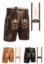 A. Salvarini Herren Trachten Lederhose AS451