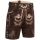 A. Salvarini Herren Trachten Lederhose AS451 Dunkelbraun-Gr. 56