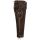 A. Salvarini Herren Trachten Lederhose Kniebundlederhose AS450 Dunkelbraun-Gr. 46