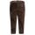 A. Salvarini Herren Trachten Lederhose Kniebundlederhose AS450 Dunkelbraun-Gr. 46