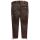 A. Salvarini Herren Trachten Lederhose Kniebundlederhose AS452 Dunkelbraun-Gr. 48