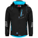 Arctic Seven Herren Softshelljacke O-301 Schwarz-Blau