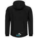 Arctic Seven Herren Softshelljacke O301 Schwarz-Blau Größe M - Gr. M