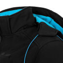 Arctic Seven Herren Softshelljacke O301 Schwarz-Blau Größe M - Gr. M