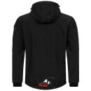 Arctic Seven Herren Softshelljacke O-301 Schwarz-Orange Größe XXXXL - Gr. 4XL