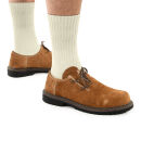 A. Salvarini Herren Trachtenschuhe AS453 Hellbraun-Größe 41 - Gr.41