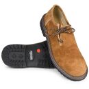 A. Salvarini Herren Trachtenschuhe AS453 Hellbraun-Größe 41 - Gr.41