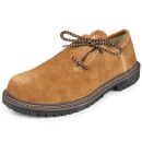 A. Salvarini Herren Trachtenschuhe AS453 Hellbraun-Größe 45 - Gr.45