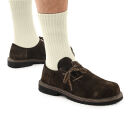 A. Salvarini Herren Trachtenschuhe AS453 Dunkelbraun-Größe 45 - Gr.45
