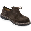 A. Salvarini Herren Trachtenschuhe AS453 Dunkelbraun-Größe 45 - Gr.45