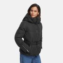 Marikoo Aleyna Damen Winterjacke N055 Schwarz Größe XL - Gr. 42