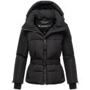 Marikoo Aleyna Damen Winterjacke N055 Schwarz Größe XL - Gr. 42