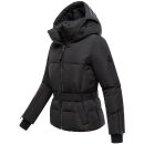 Marikoo Aleyna Damen Winterjacke N055 Schwarz Größe XL - Gr. 42