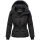 Marikoo Aleyna Damen Winterjacke N055 Schwarz Größe XL - Gr. 42