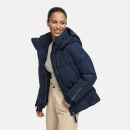 Marikoo Aleyna Damen Winterjacke N055 Navy Größe L - Gr. 40