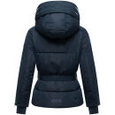 Marikoo Aleyna Damen Winterjacke N055 Navy Größe L - Gr. 40
