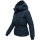 Marikoo Aleyna Damen Winterjacke N055 Navy Größe L - Gr. 40