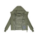 Marikoo Aleyna Damen Winterjacke N055 OliveLeaf Größe M - Gr. 38