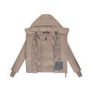 Marikoo Aleyna Damen Winterjacke N055 Taupe Grey Größe XL - Gr. 42