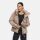 Marikoo Aleyna Damen Winterjacke N055 Taupe Grey Größe XL - Gr. 42