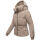 Marikoo Aleyna Damen Winterjacke N055 Taupe Grey Größe XL - Gr. 42