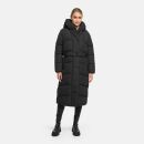 Navahoo Eisblick Damen Winter Steppmantel N060 Schwarz-Größe S - Gr. 36