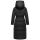 Navahoo Eisblick Damen Winter Steppmantel N060 Schwarz-Größe S - Gr. 36