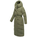 Navahoo Eisblick Damen Winter Steppmantel N060 Olive Leaf-Größe L - Gr. 40