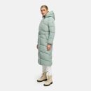 Navahoo Eisblick Damen Winter Steppmantel N060 Smokey Mint-Größe XL - Gr. 42