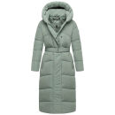 Navahoo Eisblick Damen Winter Steppmantel N060 Smokey Mint-Größe XL - Gr. 42