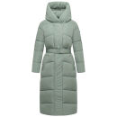 Navahoo Eisblick Damen Winter Steppmantel N060 Smokey Mint-Größe XL - Gr. 42