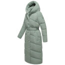 Navahoo Eisblick Damen Winter Steppmantel N060 Smokey Mint-Größe XL - Gr. 42