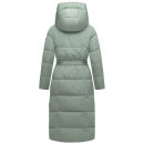 Navahoo Eisblick Damen Winter Steppmantel N060 Smokey Mint-Größe XL - Gr. 42